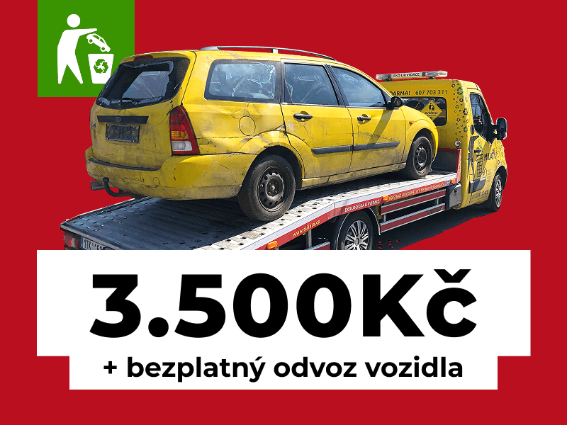 Oblíbené služby ekologické likvidace vozidla + výkup
